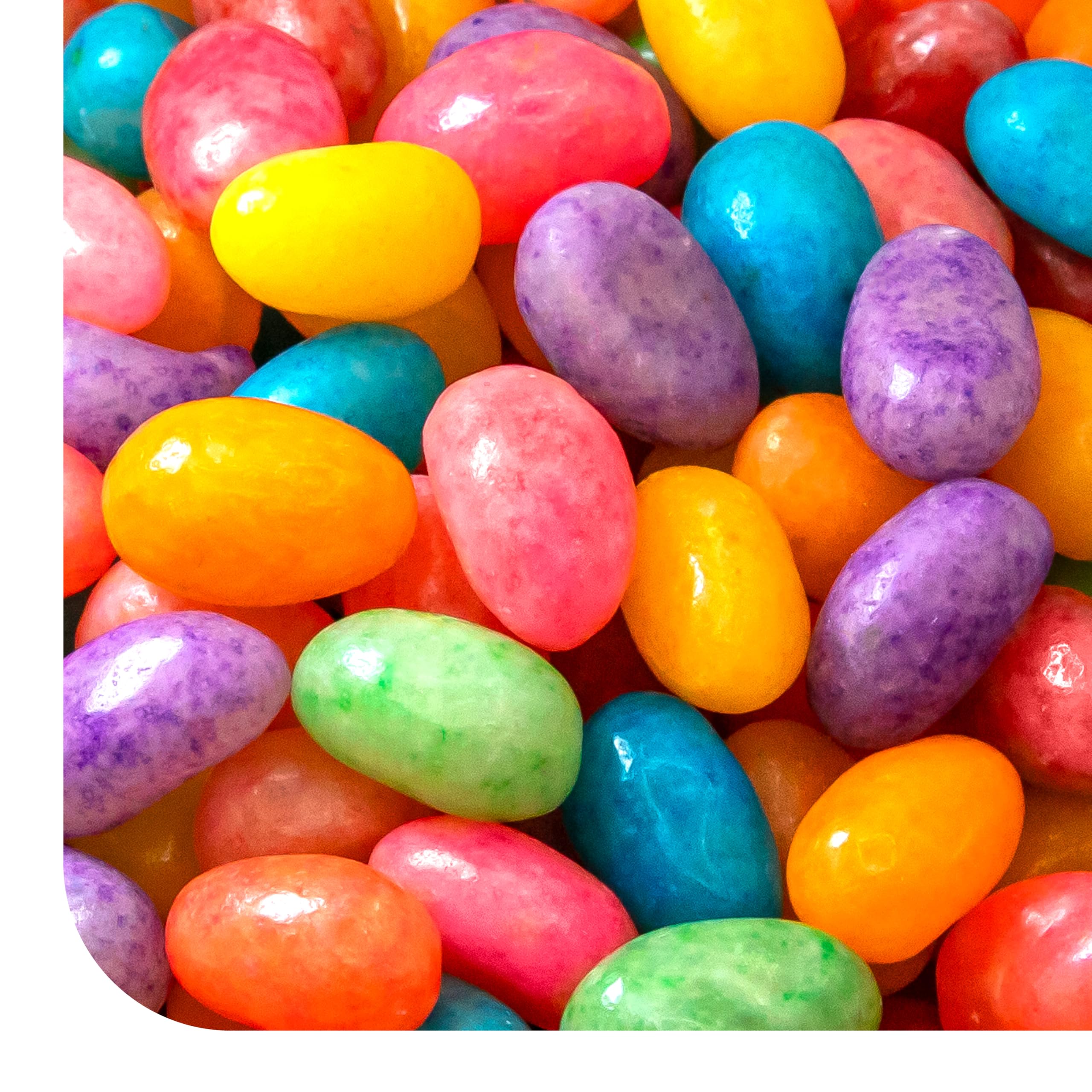 Jelly Beans - 3 Pound Pack - Easter Candy - Assorted Fruit Flavors - Easter Egg Fillers Candy - Speckled Jelly Beans for Buffets, Snacking, and Gift Baskets
