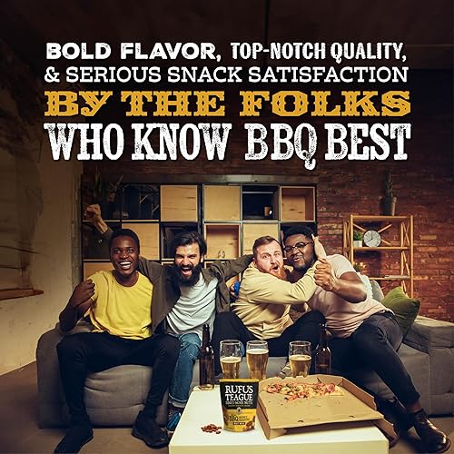 Miniatura 4 de Rufus Teague - Nueces mixtas tostadas con miel BBQ - Bolsas resellables de 9 onzas - Paquete de 2