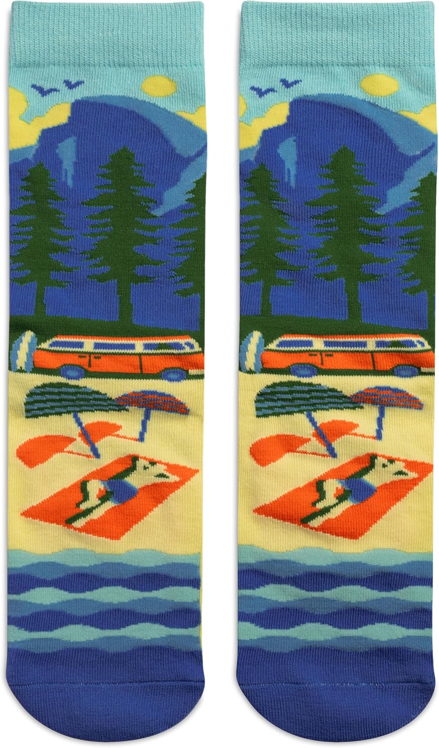 Lavley Travel and State Socks - Fun state-themed gifts for travelers and road trippers - Novelty socks for men and women - Image 3