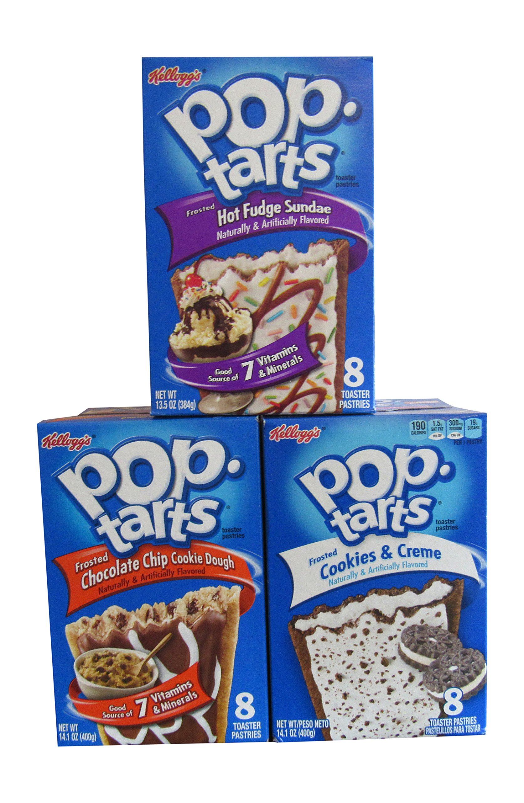Buy Kellogg's Pop Tarts Frosted Chocolate Chip Cookie Dough 8 ct 400g