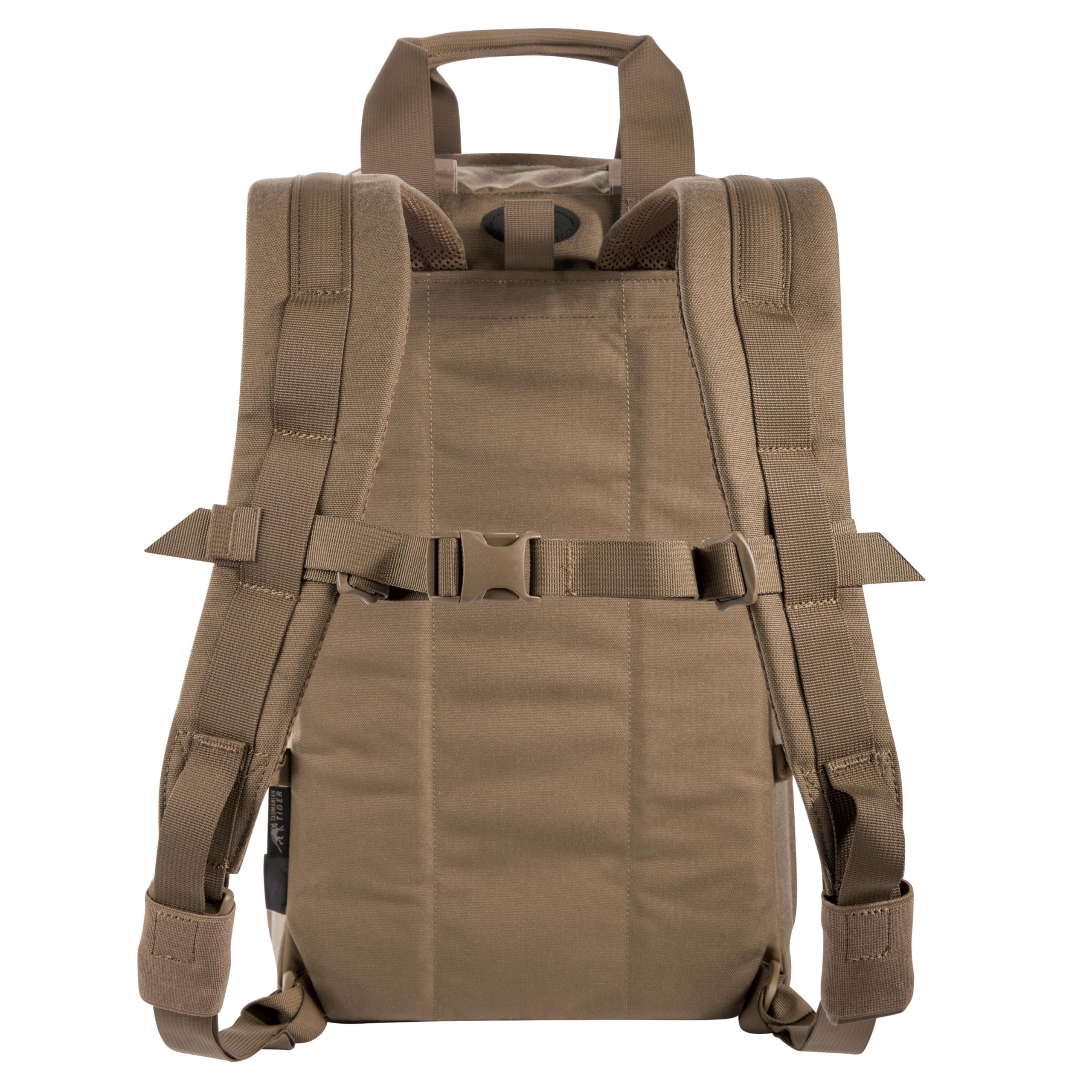 Tasmanian Tiger TT Survival Pack taktyczny plecak ewakuacyjny 16 l, plecak na co dzień, plecak turystyczny z pokrowcem przeciwdeszczowym i organizerem