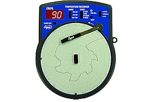 Supco CR87B Fahrenheit Temperature Circular Chart Recorder