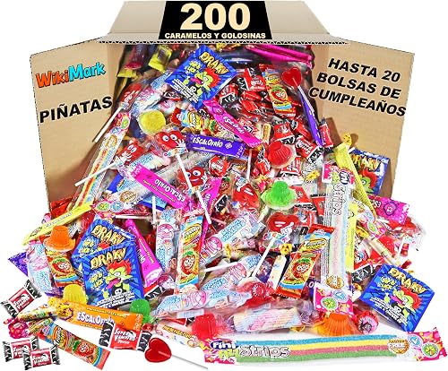 200 dolci, dolcetti e caramelle ripieni di piñata senza a…