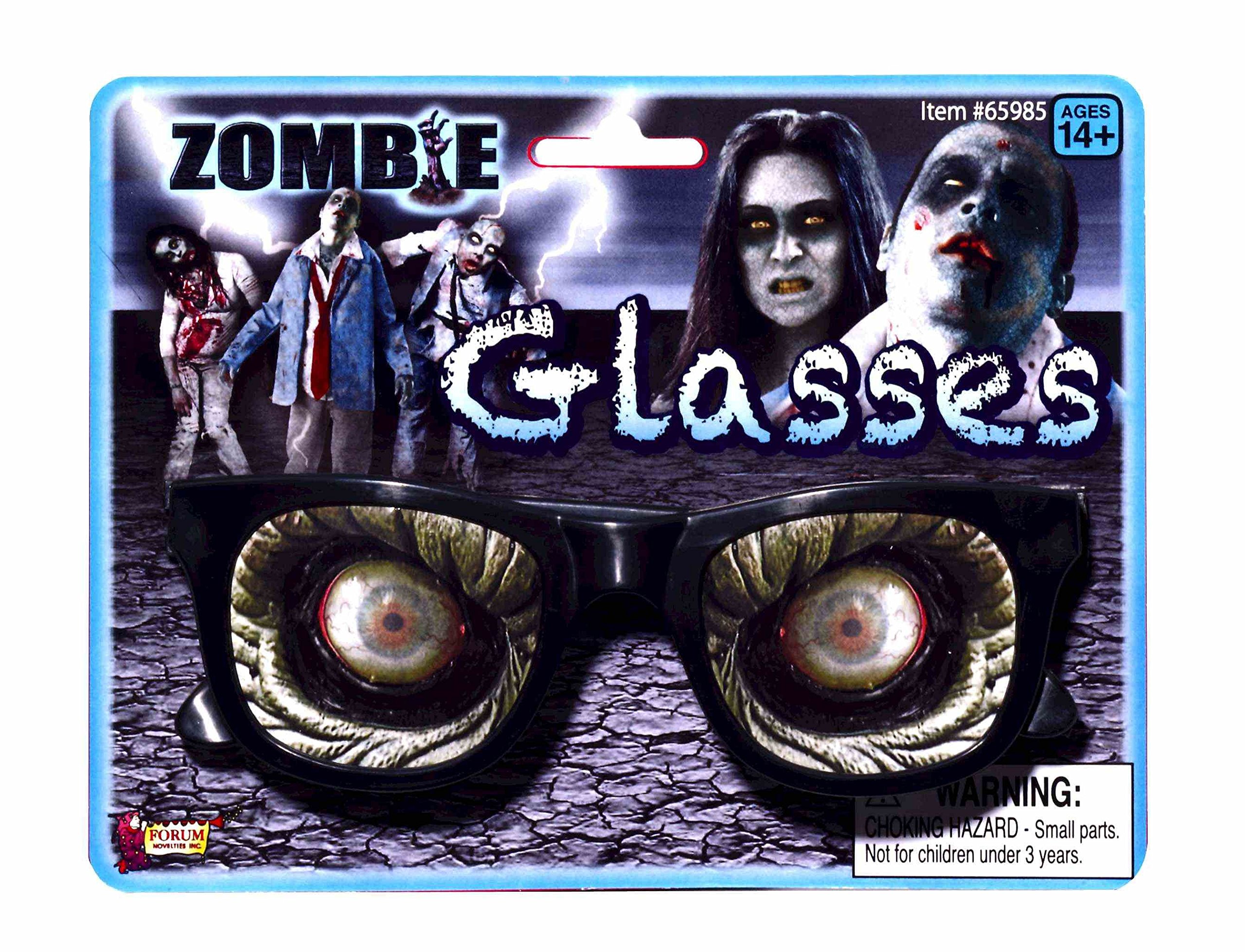 Amazon.com: Forum Novelties 65985 Zombie Glasses, One Size, Pack