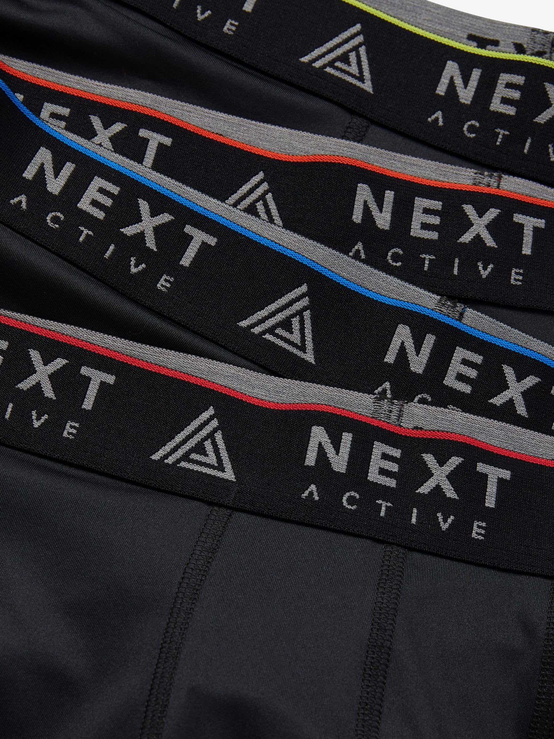 NEXT Hombres Pack de 4 Calzoncillos Deportivos de Estilo más Largo