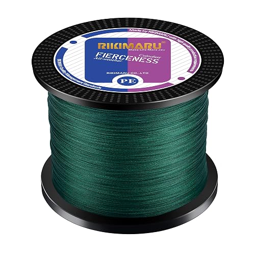 RIKIMARU Braided Fishing Line Abrasion Resistant Superline