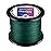 Braided Fishing Line Abrasion Resistant Superline Zero Stretch&Low Memory Extra Thin Diameter Green 327Yds,20LB