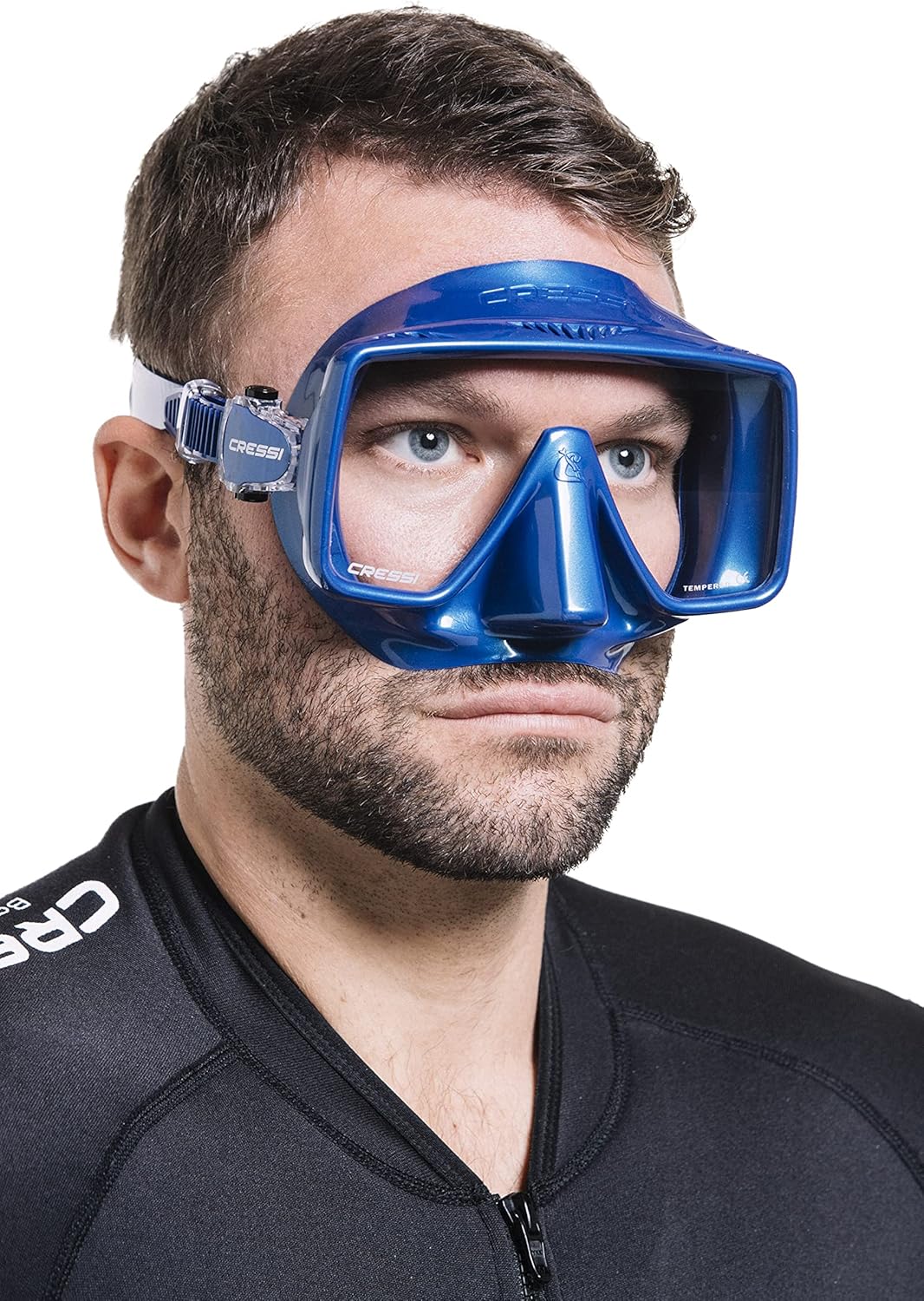 Cressi Frameless Adult Scuba Diving Mask: Wide Visibility, Silicone Skirt: SF1 : Quality Since 1946 - Image 7