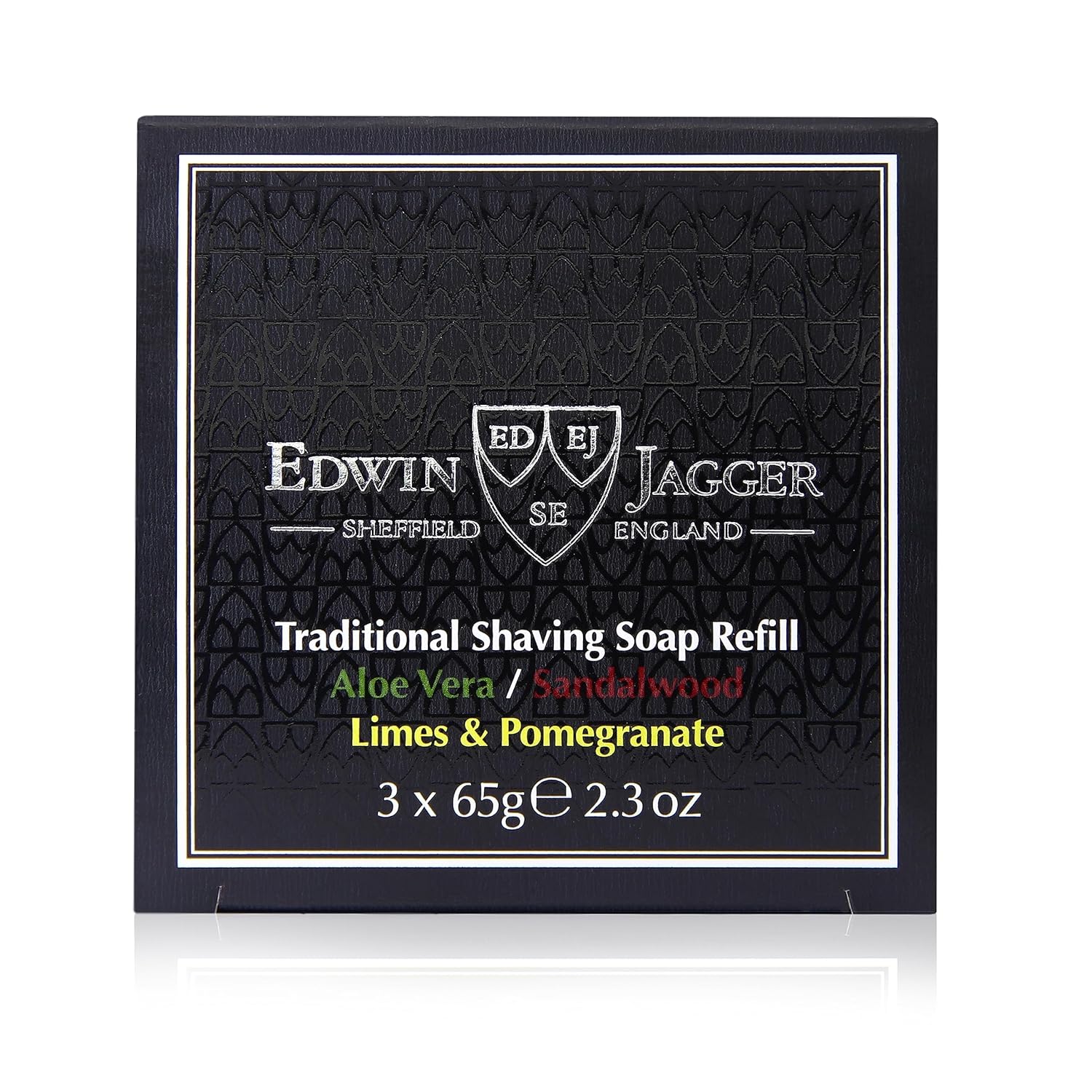 Edwin Jagger Multi-Scent 3 Pack Shave Soap Refill 2.3oz