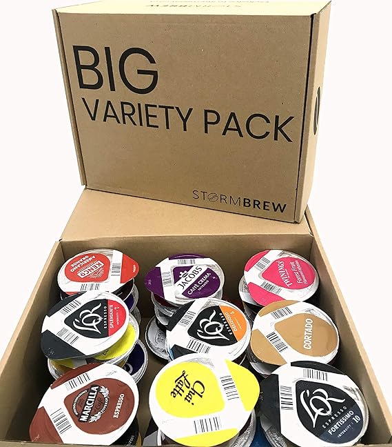 36 Tassimo TDiscs Pods Variety Pack, 1x Each Flavour, 36 Different