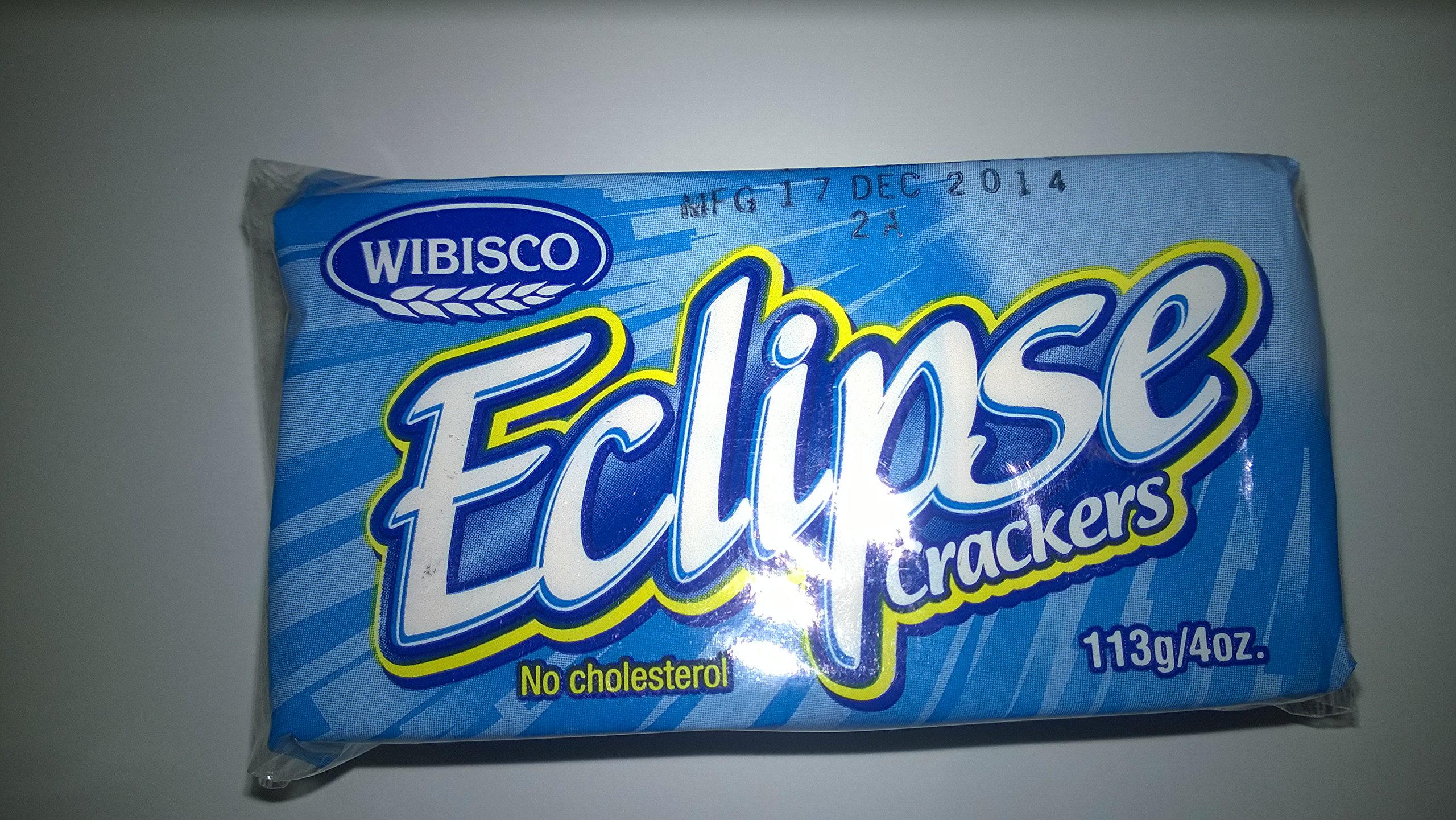 Wibisco Eclipse Nutritious 4oz Cholesterol Free Low Sugar Biscuit Crackers (Pack of 2)