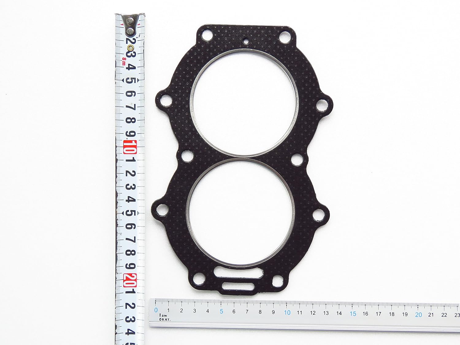 Head Gasket 2 Cyl. 319633, 777428, 35840,18-2954 for Johnson OMC Evinrude 25/35 hp Outboard