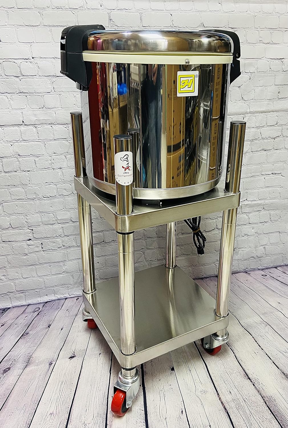 RICE WARMER AND RICE COOKER STANDS WITH WHEELS EQUIPMENT STAND RESTAURANT COMMERCIAL INDUSTRIAL MODEL: IPRO-ST1
