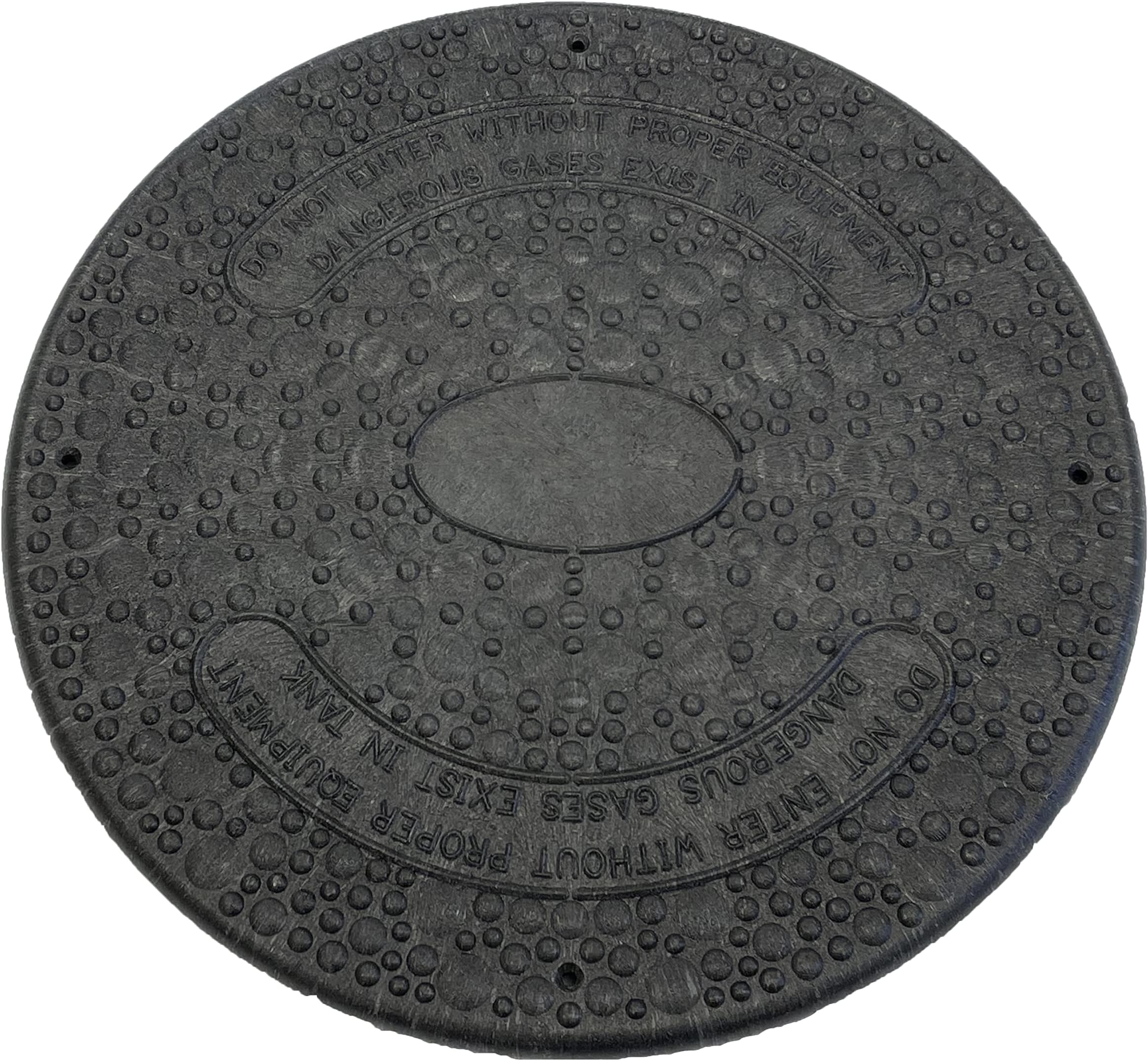 Jackel Black 24 Inch Diameter Septic Tank Riser Cover (Model: SFRC24B ...