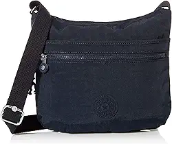 Kipling Alça transversal Arto feminina, alça de ombro ajustável, fecho de zíper