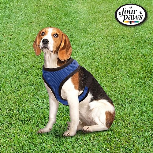 Miniatura 4 de Four Paws Comfort Control - Arnés para perro, color azul, mediano
