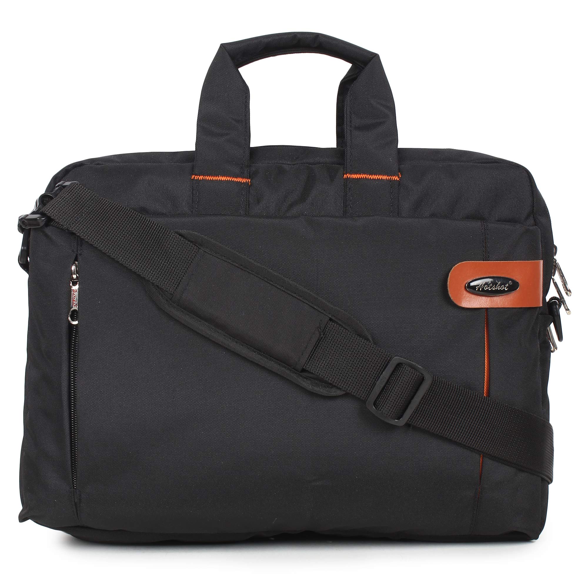 HOT SHOT 1707 Laptop 15.6 Inch Hand/Shoulder/Business/Travelling Messenger Bag for Men & Women (Medium, Black) (B08YRFT9QJ) Amazon Price History, Amazon Price Tracker