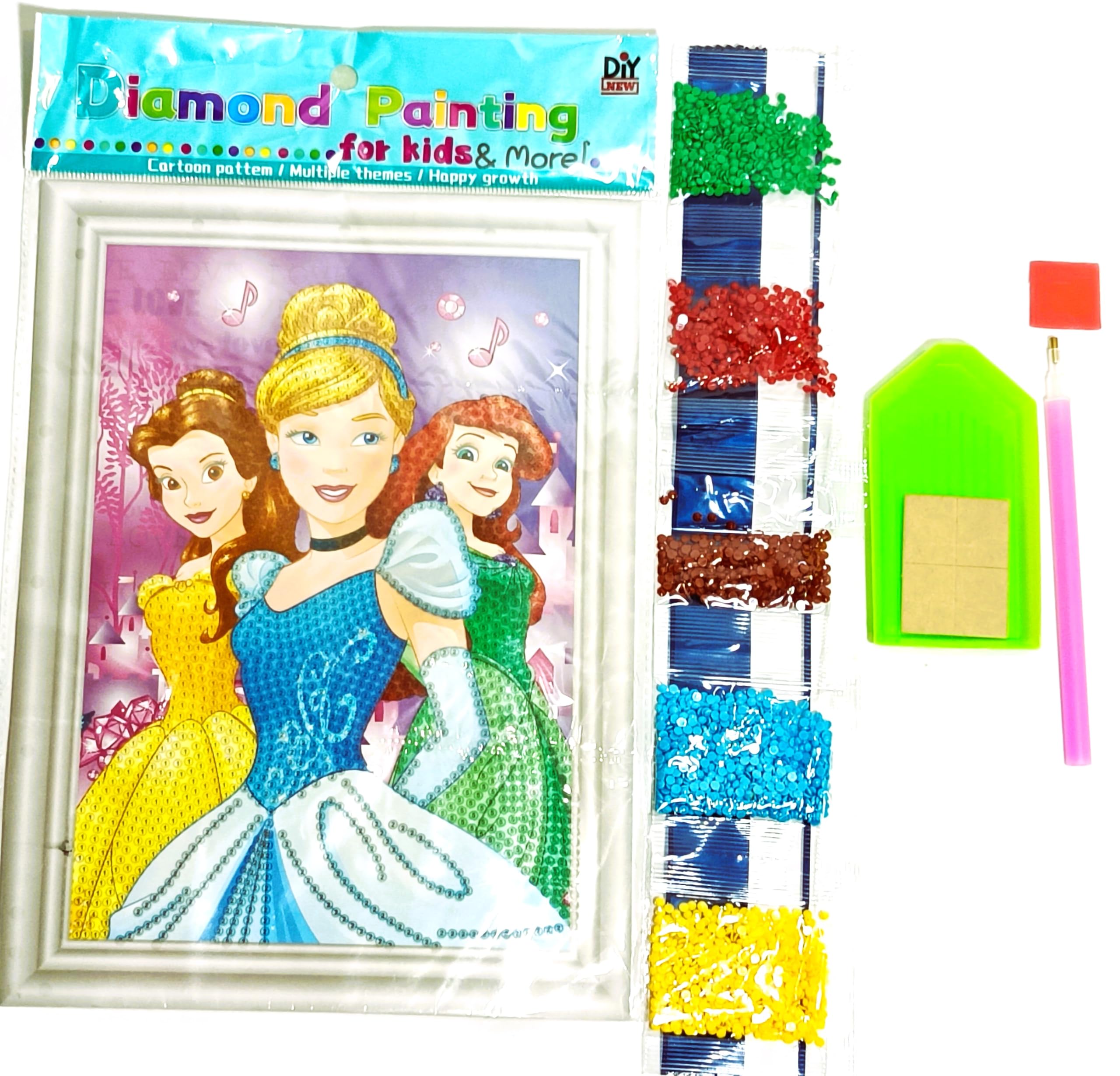 Diamond Painting for Kids and More |Cartoon Pattern|Multiple Theme|Happy Growth|DIY Art|Craft Kit (2) (B0DFHP29HC) Amazon Price History, Amazon Price Tracker