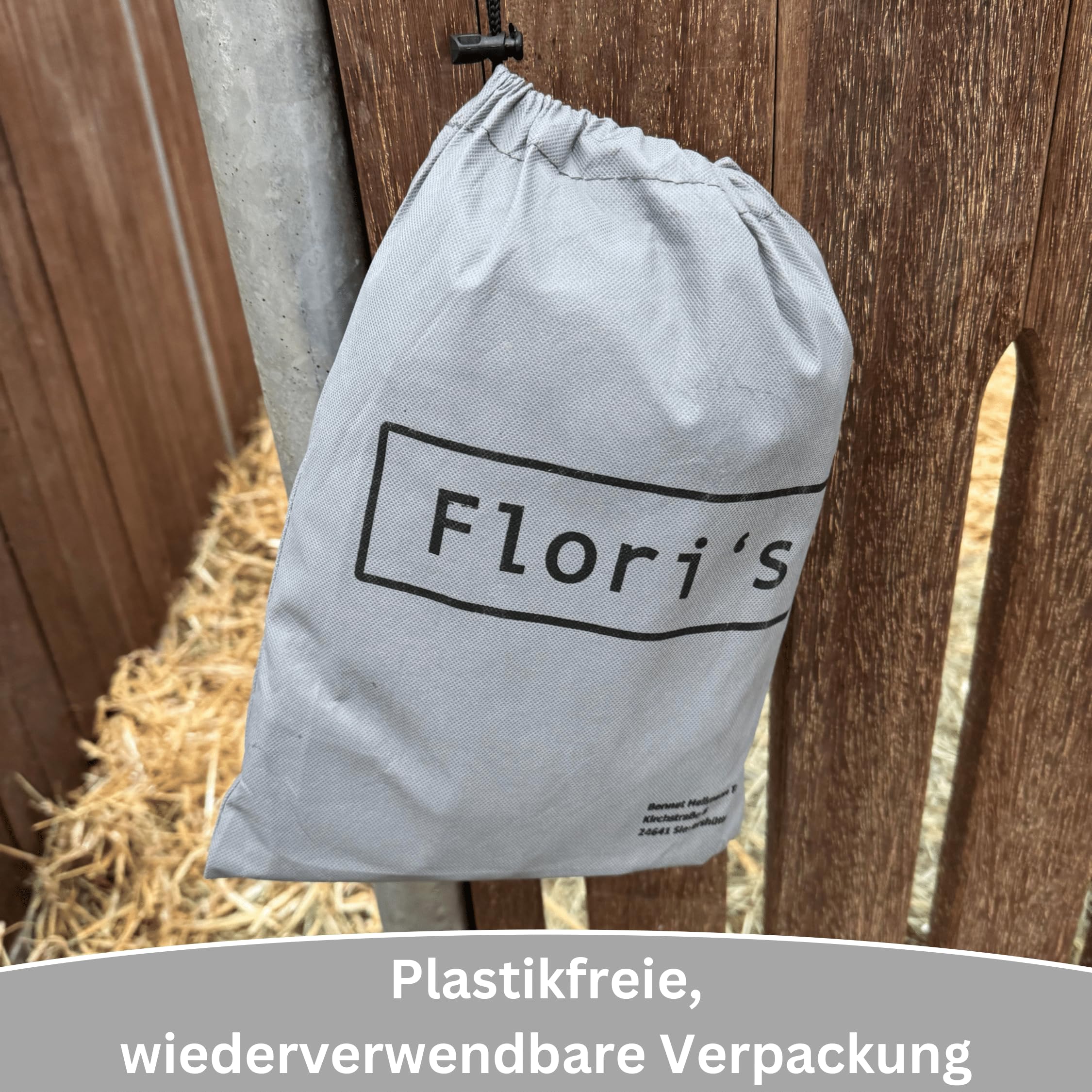 Rete Da Fieno Per Cavalli Flori's - Sacco A Maglia Stretta 90x60cm Per Alimentazione Lenta - Foto 8