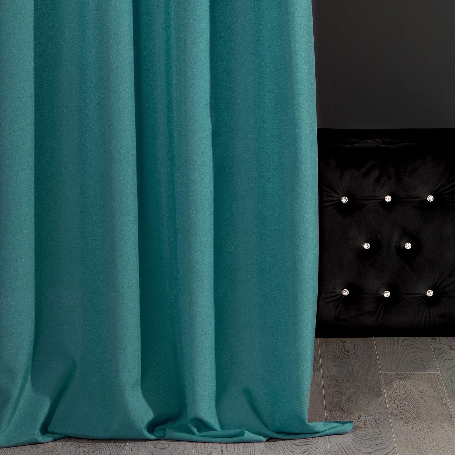 Eurofirany RITA Smooth Plain Modern Curtain with Eyelets, 1 Unit, Bedroom, Living Room, Lounge, Kitchen, 140g m/2, W55 x L98 - Image 5