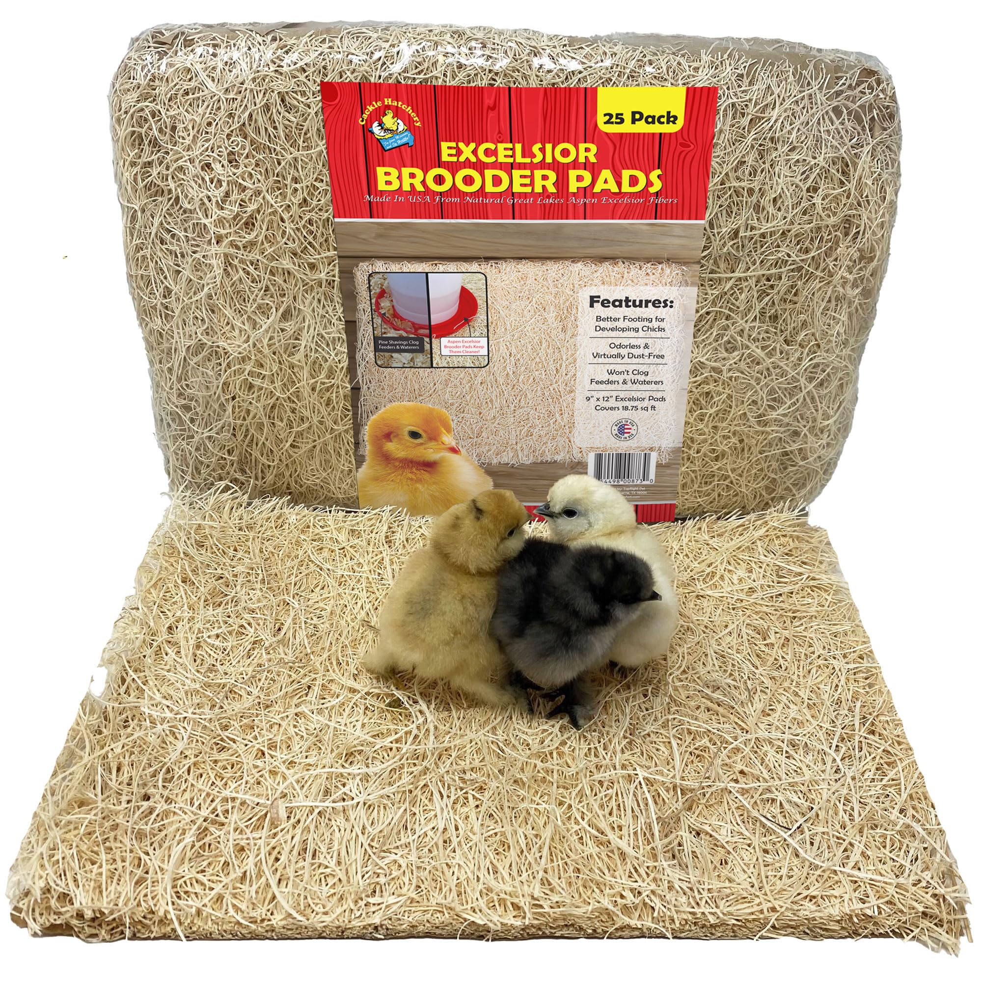 Cackle Hatchery Excelsior Brooder Pads