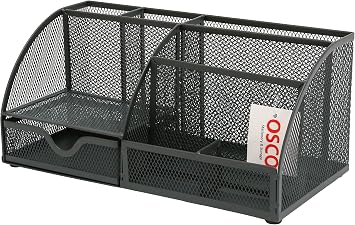 منظم مكتب Osco كبير السلكية - الجرافيت