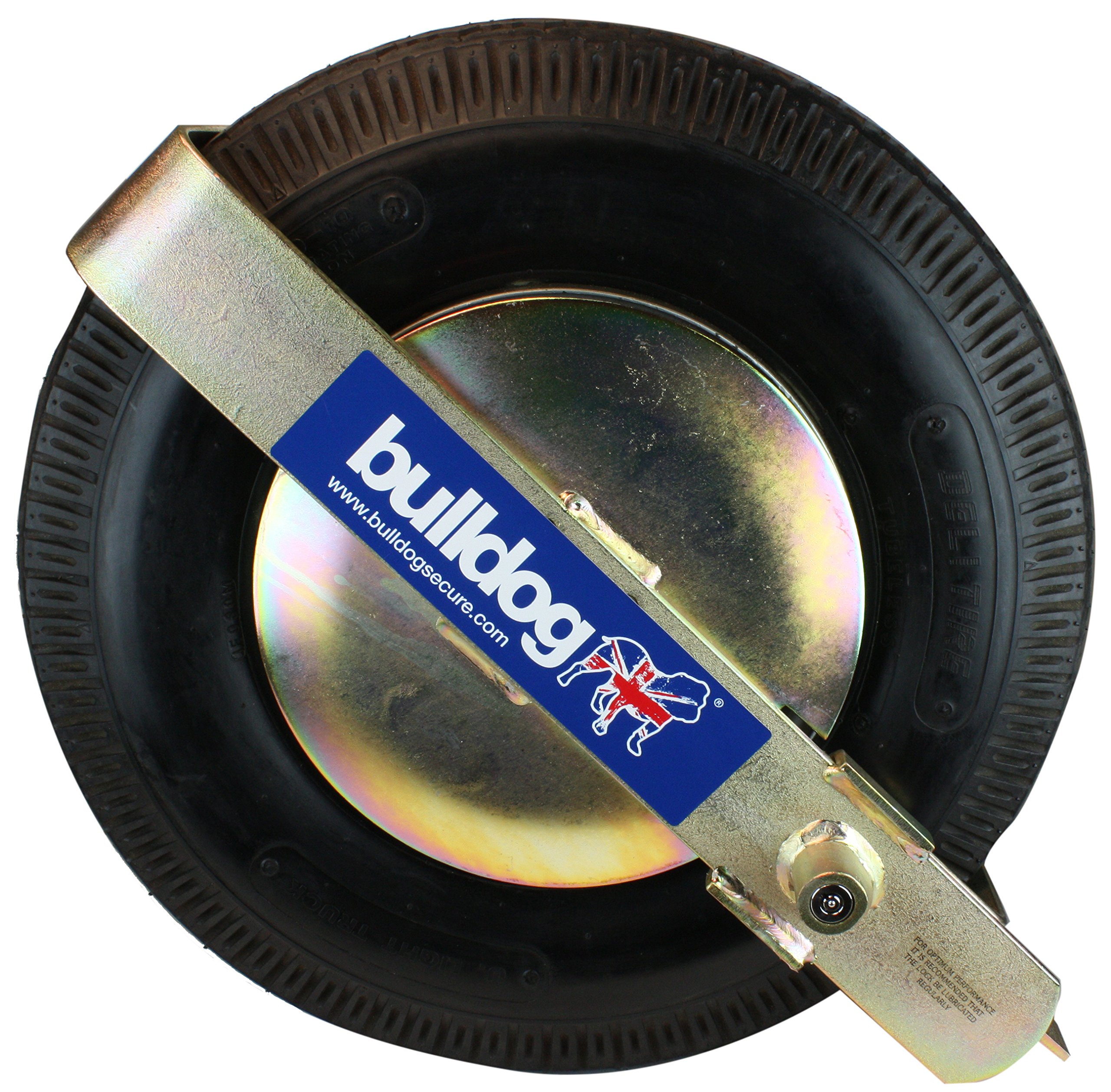 Trailer Wheel Clamp fits 5.00 x 10, 5.20 x 10 & 145R10 tyres BULLDOG TRAIL TC200