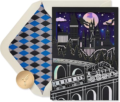 Tarjeta de cumpleaños Papyrus de Harry Potter (tan mágica como tú)