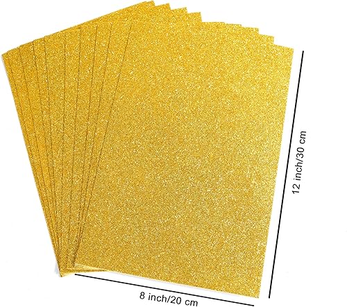 Vista 122 de 10 hojas de espuma con purpurina para manualidades, papel de cartulina A4, papel adhesivo autoadhesivo para construcción de Navidad, álbum de Azul