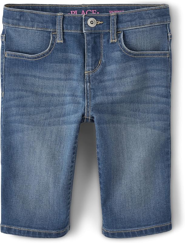 Girls Twill Skimmer Shorts