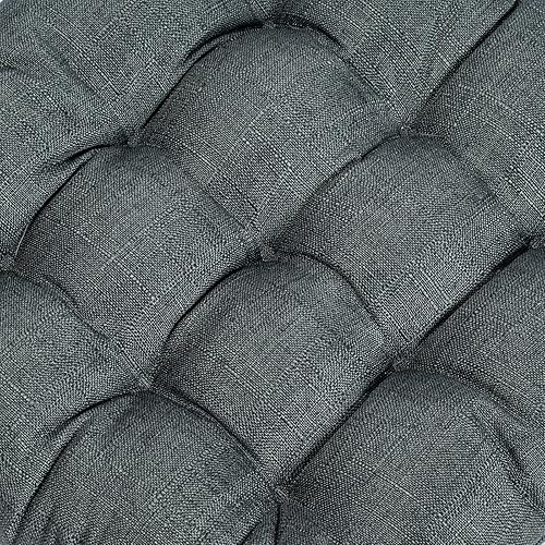 Miniatura 10 de Paquete de 4 cojines para silla, cojines de asiento, almohadillas para silla, tapete para silla para interiores, sillas de comedor al aire libre,