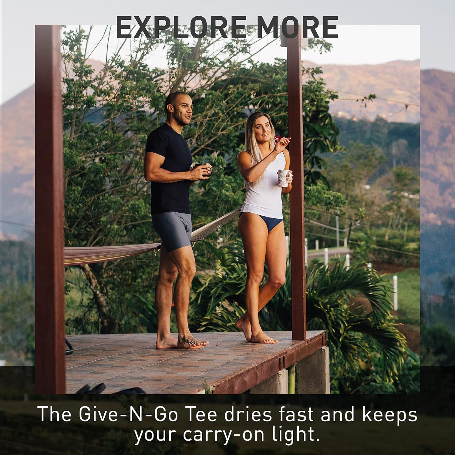 ExOfficio T Shirts for Men | Mens T Shirts | Give-N-Go T Shirt