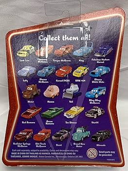 カーズ　希少　 シューマッハ・ アントニオ・ コンスタンツォ　3CAR 1/55 商品検索 - カーズミニカー専門店 カーズマーケット