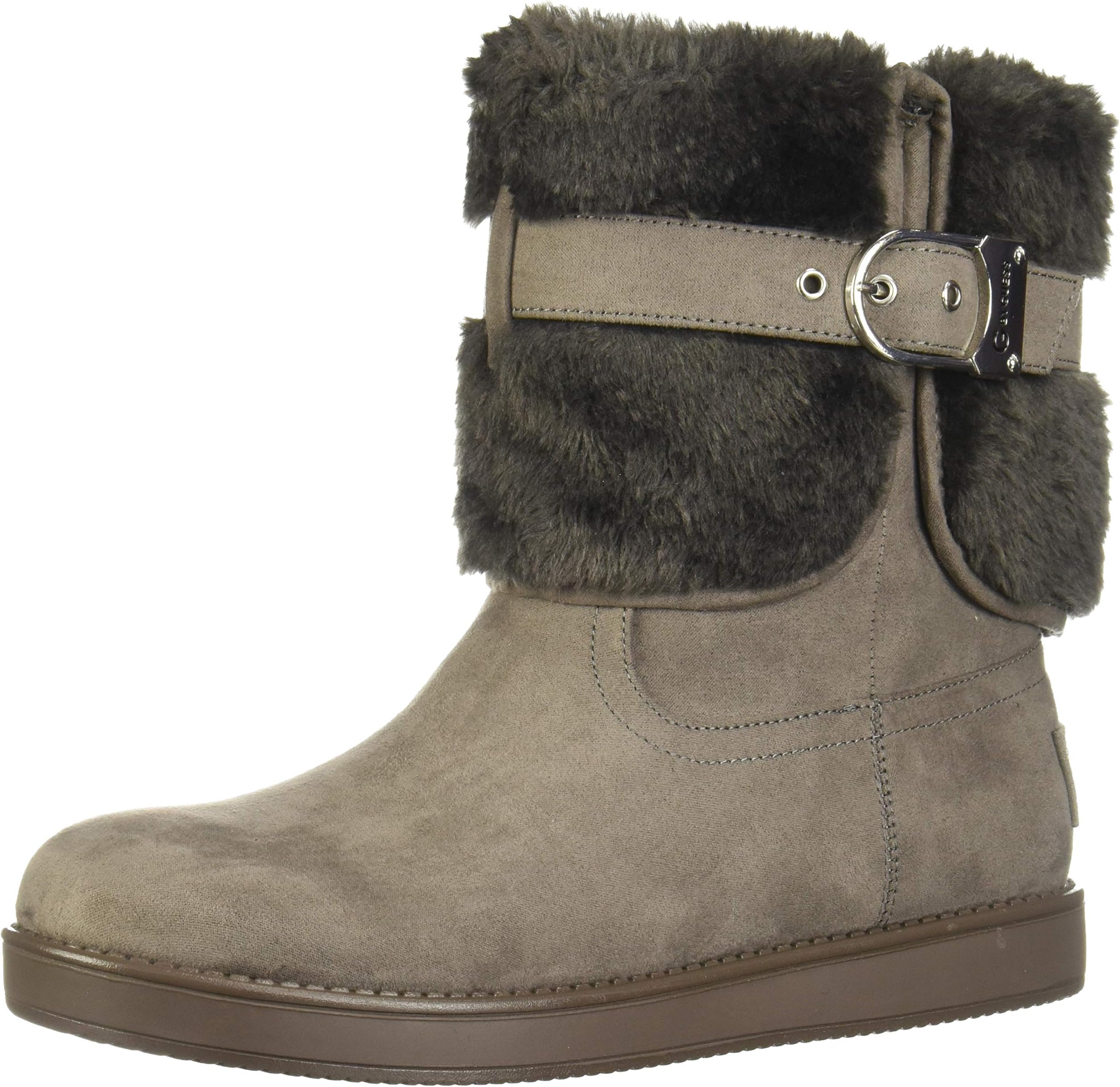 Guess G Aussie Winter Boots, Dark Gray, 7 US