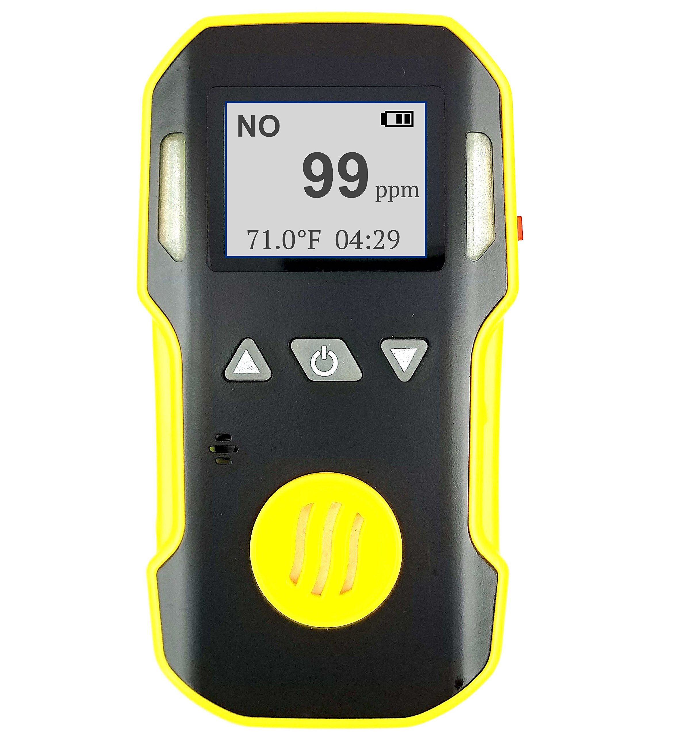 Nitric Oxide Detector by Forensics | USA NIST Calibrated & Certificate | USB Recharge | Adjustable Sound, Light & Vibration Alarms | 0-250ppm NO |