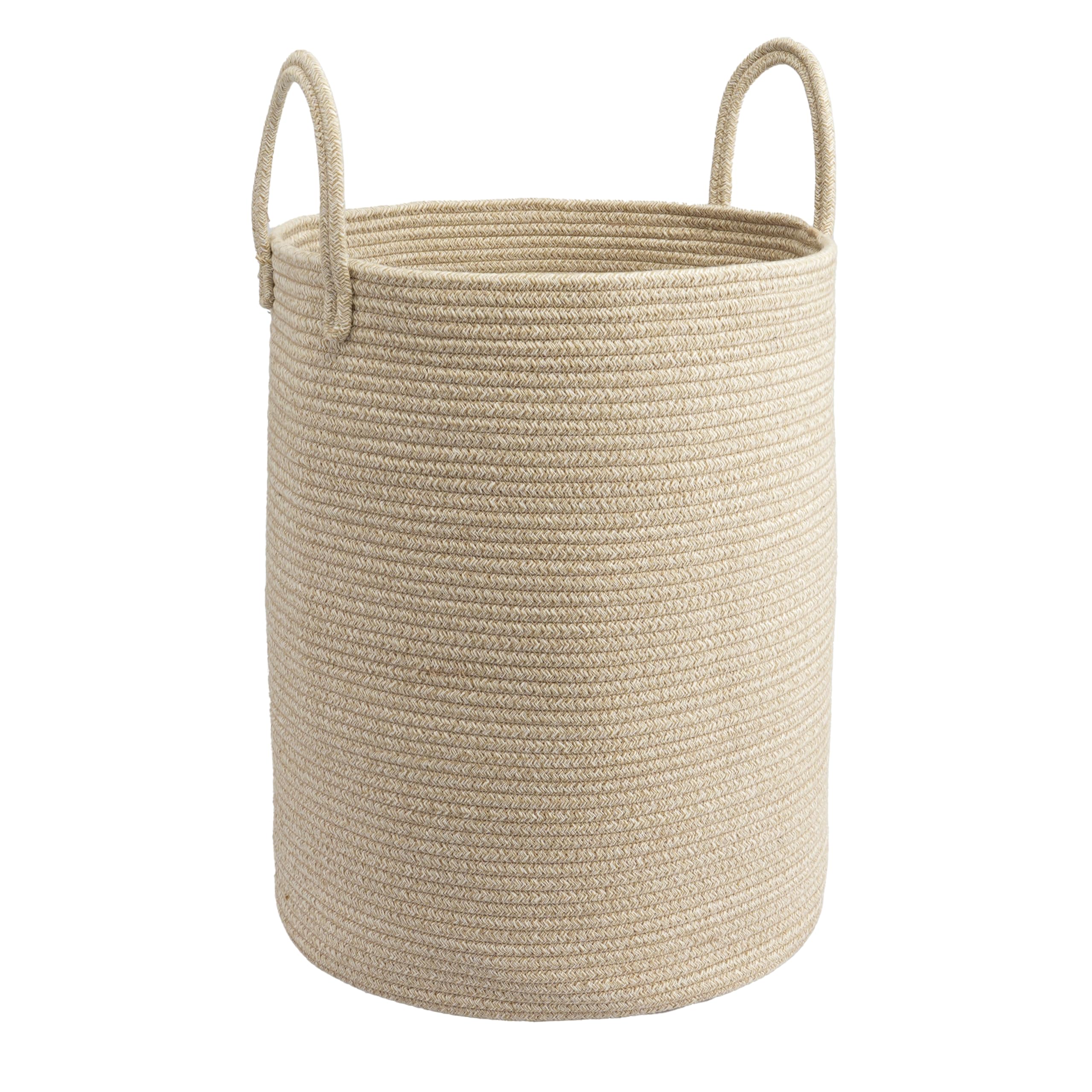 JUNBOLE Woven Cotton Rope Basket