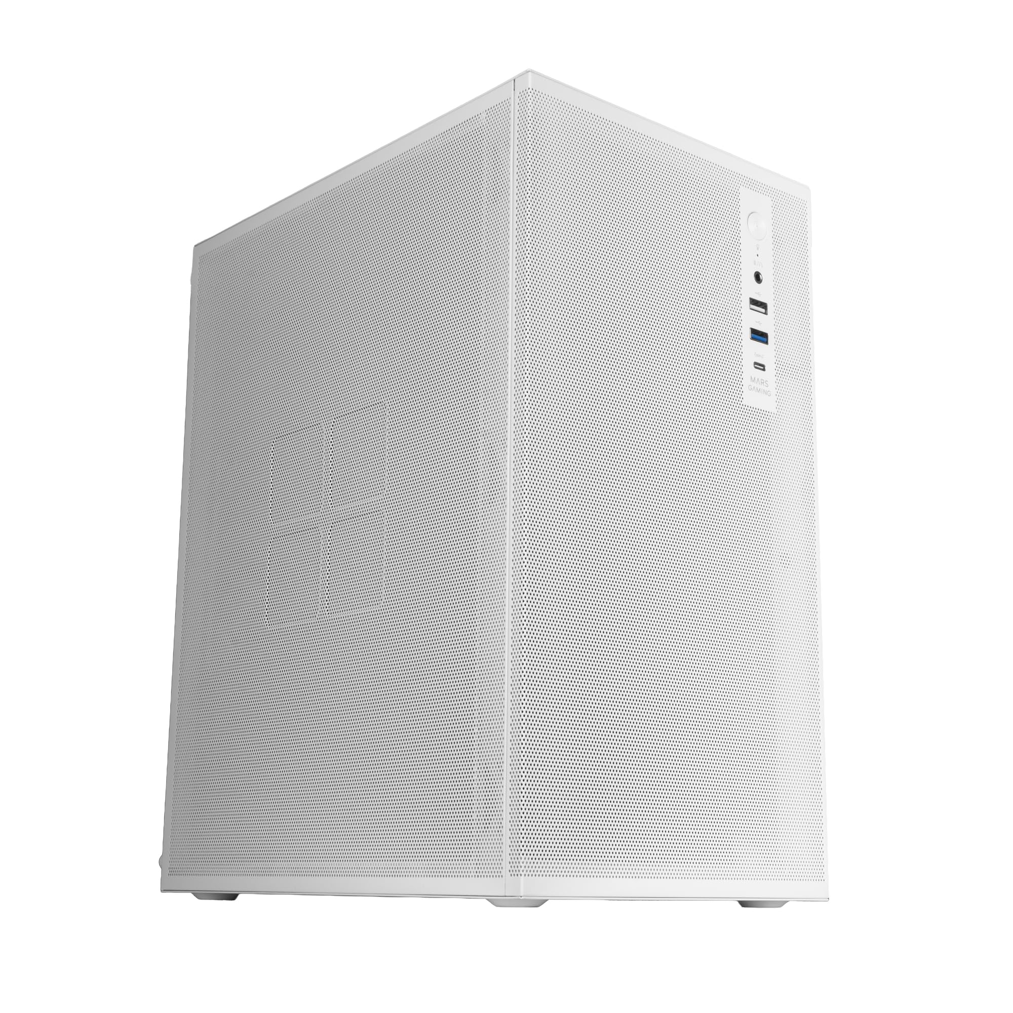 Mars Gaming MC-S1, Caja Gaming MicroATX Compacta, Ventana Lateral Completa, Tira LED ARGB 12 Modos, Ventilador Trasero 80mm FRGB, Soporte Refrigeración Líquida 120mm, Minitorre PC USB 3.0, Negro — view 74