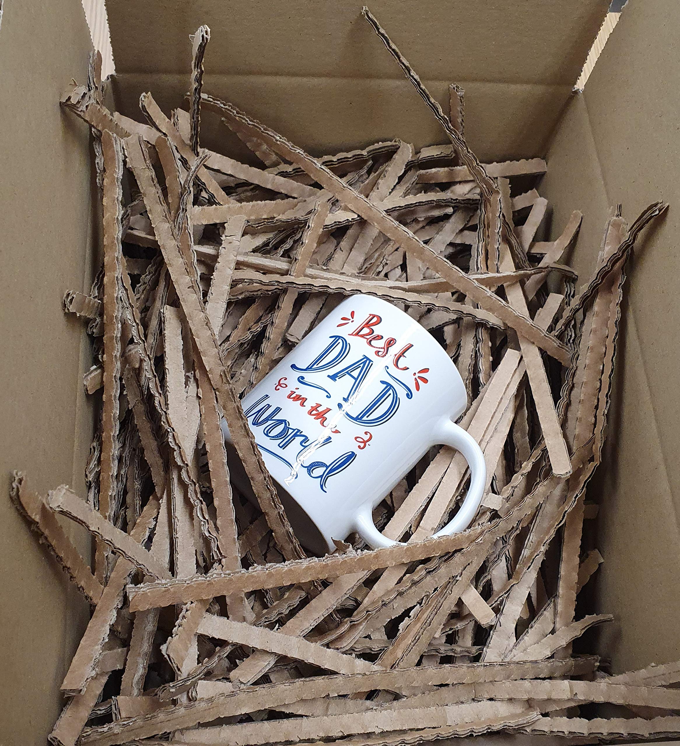 Shredded/Separated Cardboard Loose Void Fill Packaging 8kg. Alternative to plastic bubble wrap. Eco-friendly and 100% Recyclable.