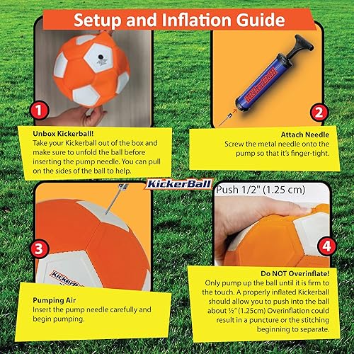 Miniatura 4 de Kickerball  Pelota de fútbol curva y con efecto  Patea como los profesionales, gran regalo para niños y niñas  Perfecto para partido o juego al aire