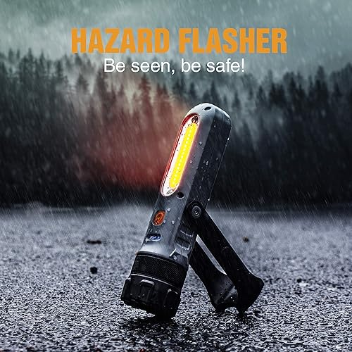 Miniatura 5 de Wagan EL4306 Brite-Nite Wayfinder - Linterna LED con batería recargable de litio, color rojo