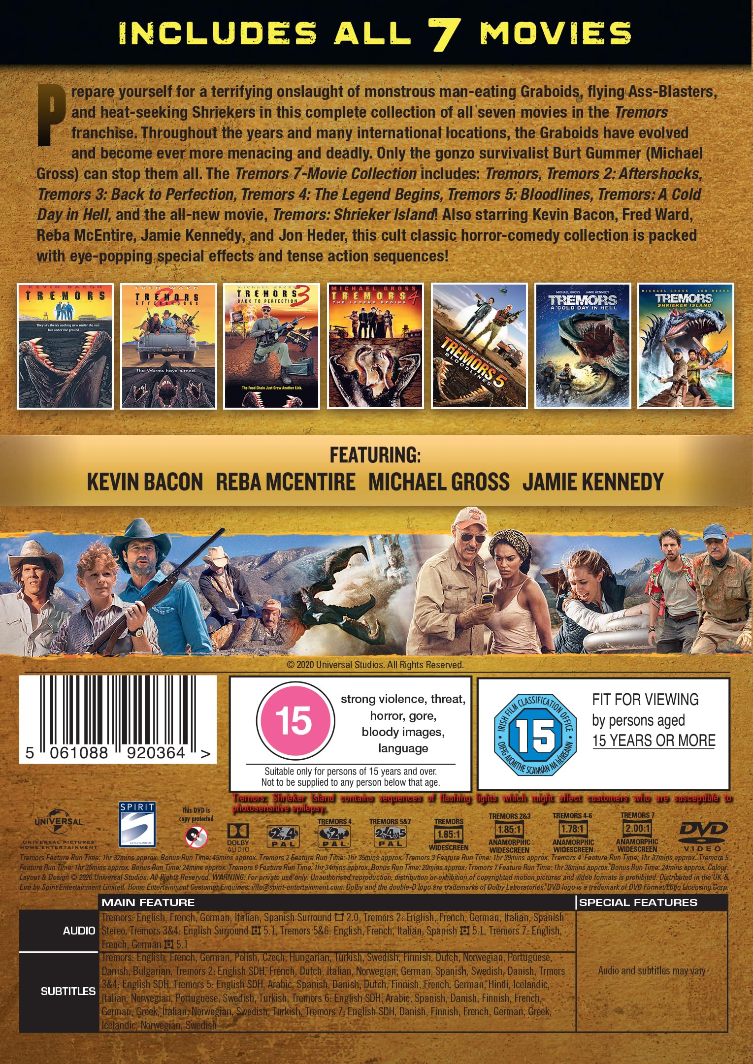 Tremors: 7-Movie Collection