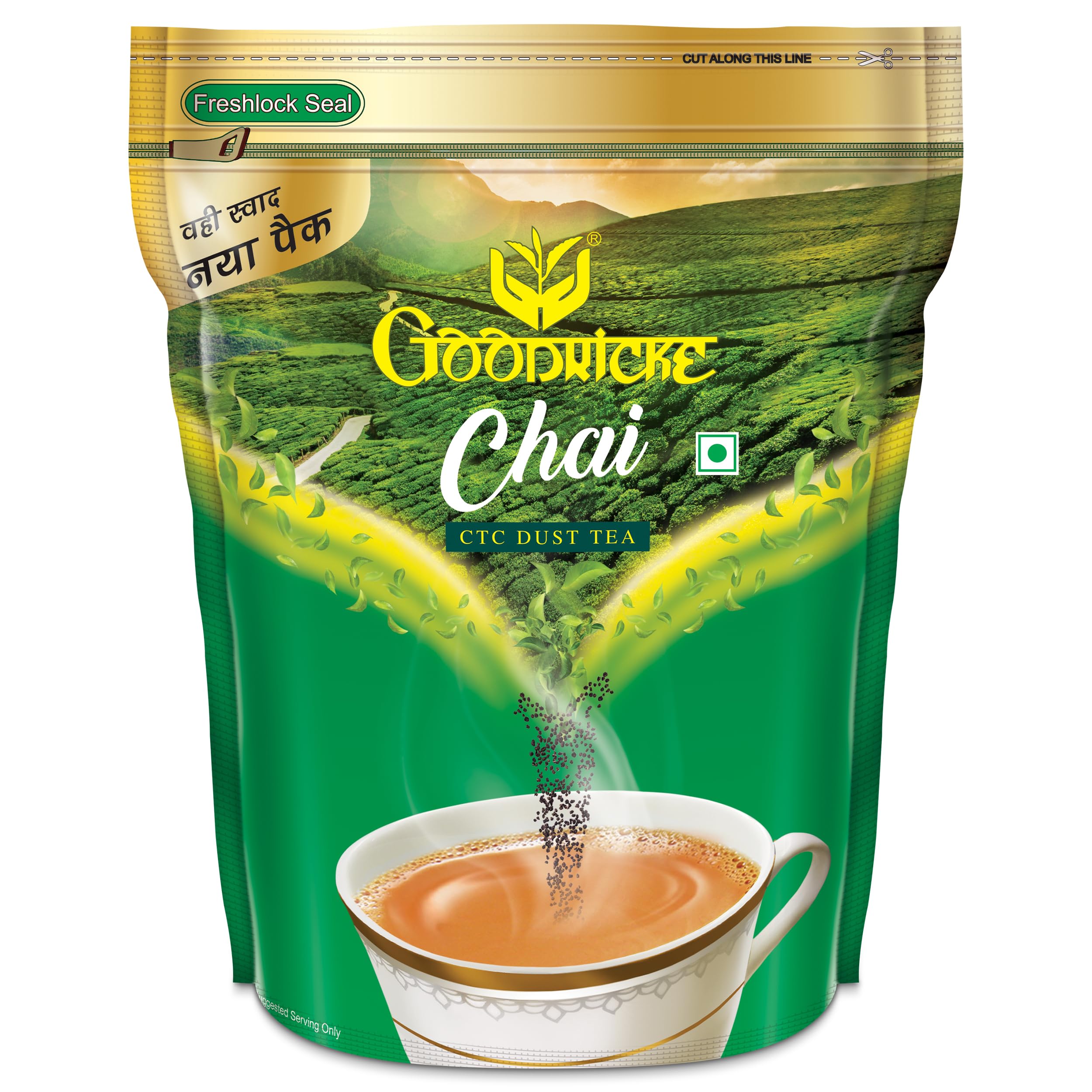 Goodricke Chai Dust Tea - 1 kg | 100% Pure and Natural assam Milk Tea Loose Leaves | Kadak Chaipatti | Rich Taste and Aroma | Irresistible Aroma-image-44