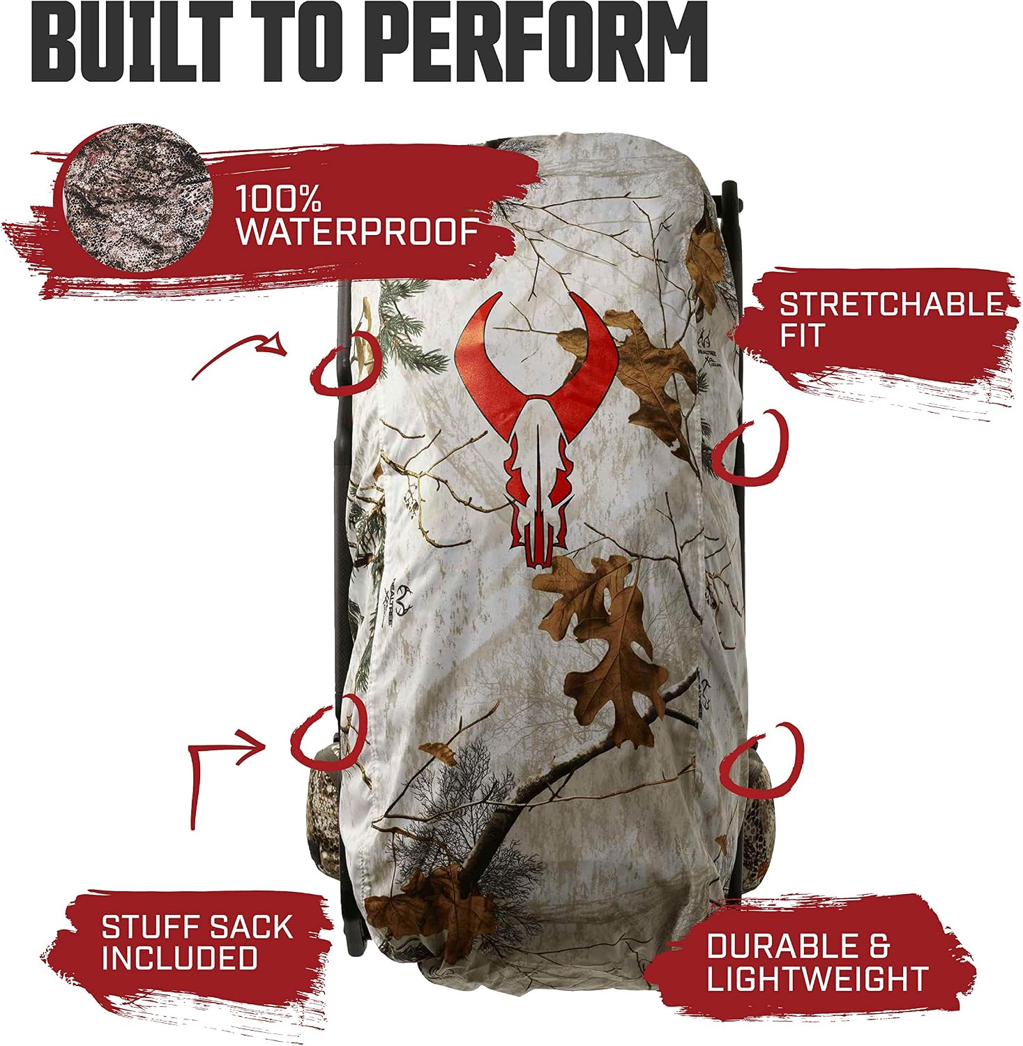 badlands backpack rain cover Blaze / Large Simply attach to your shoulder straps to deploy. Badlands Switch Pack | Customizable