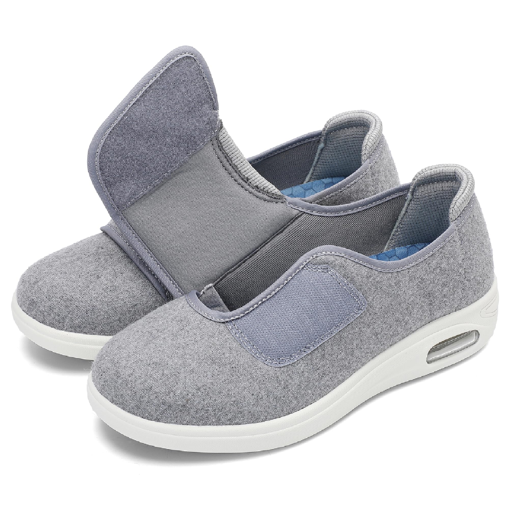 Zapatos para Caminar con Cierre Ajustable para Mujer Hombres