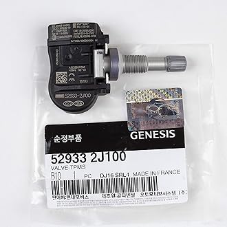 HYUNDAI Genuine OEM Kia TPMS Tire Pressure Sensor Valve 52933-2J100 (1 PC)