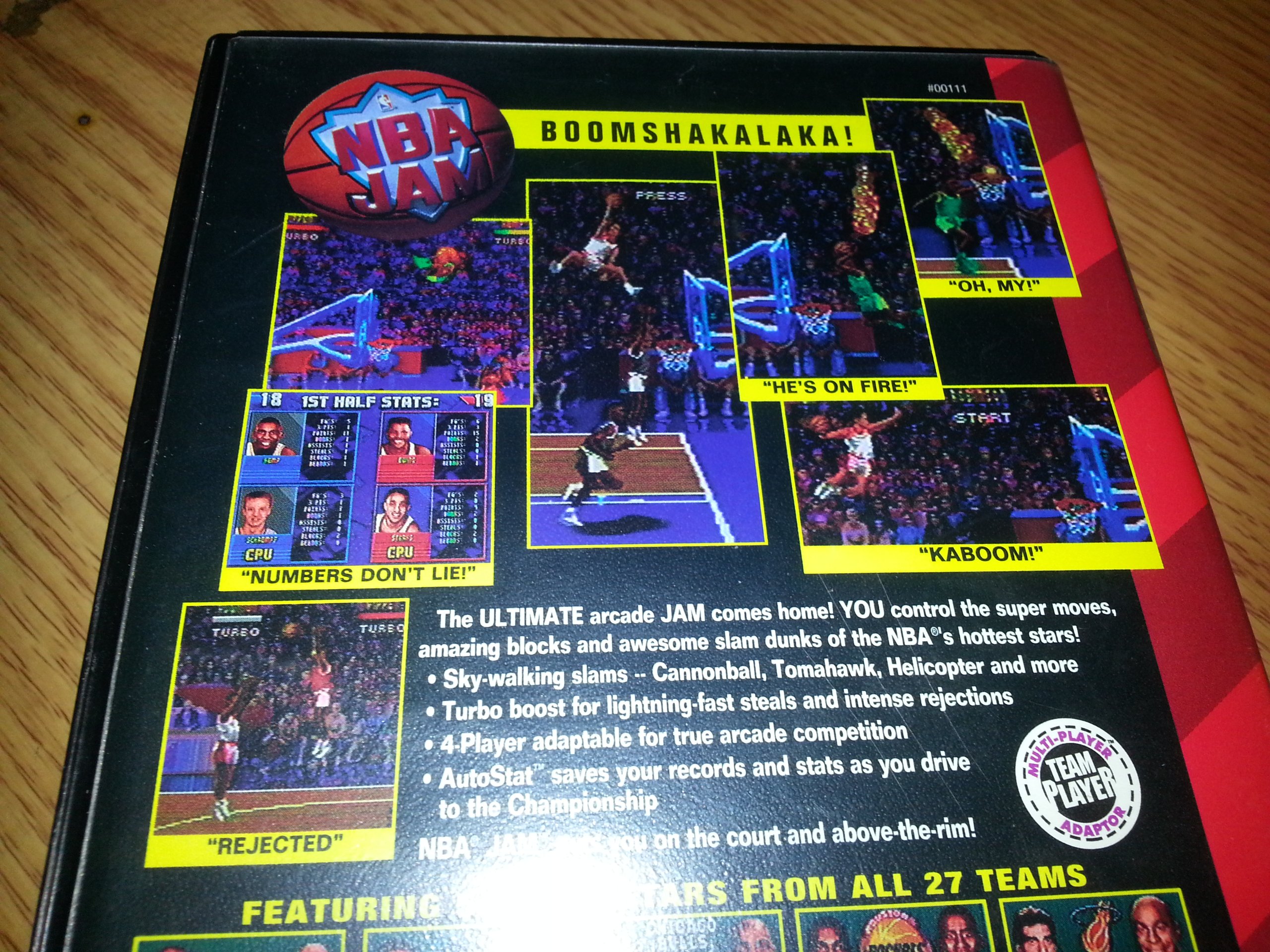 NBA Jam - Sega Genesis - Very Good - Used Game - Image 4