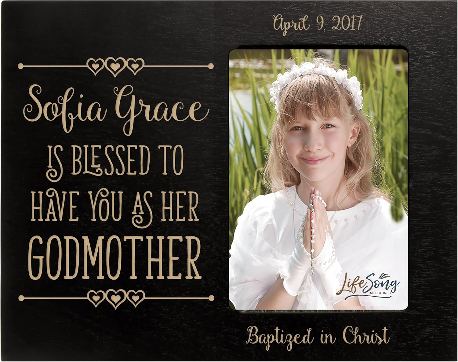 LifeSong Milestones Personalized Godmother Gifts Custom Engraved Godparent Gifts