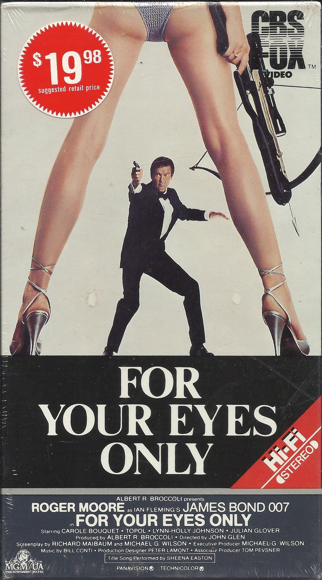 For Your Eyes Only - CBS/FOX Video