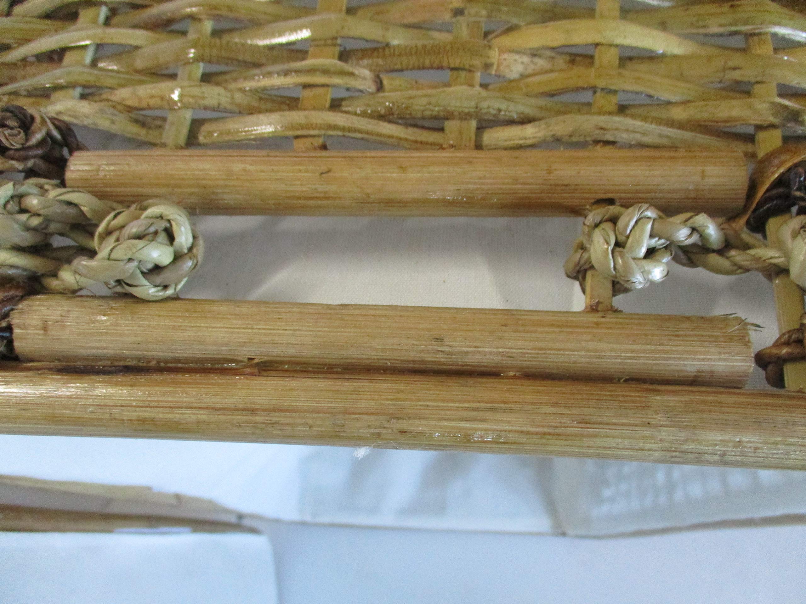 Cesto Portabiancheria in Vimini con Coperchio e Fodera in Cotone Rimovibile – Cesto Portaoggetti Grande 84x51x52 cm – Contenitore Lavanderia, Camera da Letto, Bagno