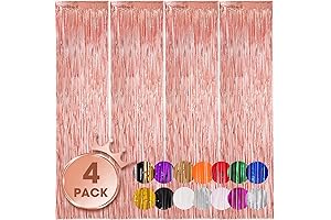 Rose Gold Backdrop 4 Pack